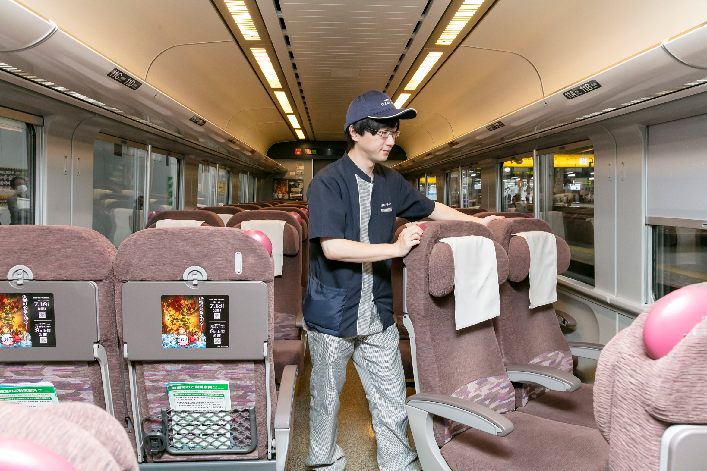 北海道クリーン・システム株式会社 札幌鉄道支店 JR岩見沢営業所】客車