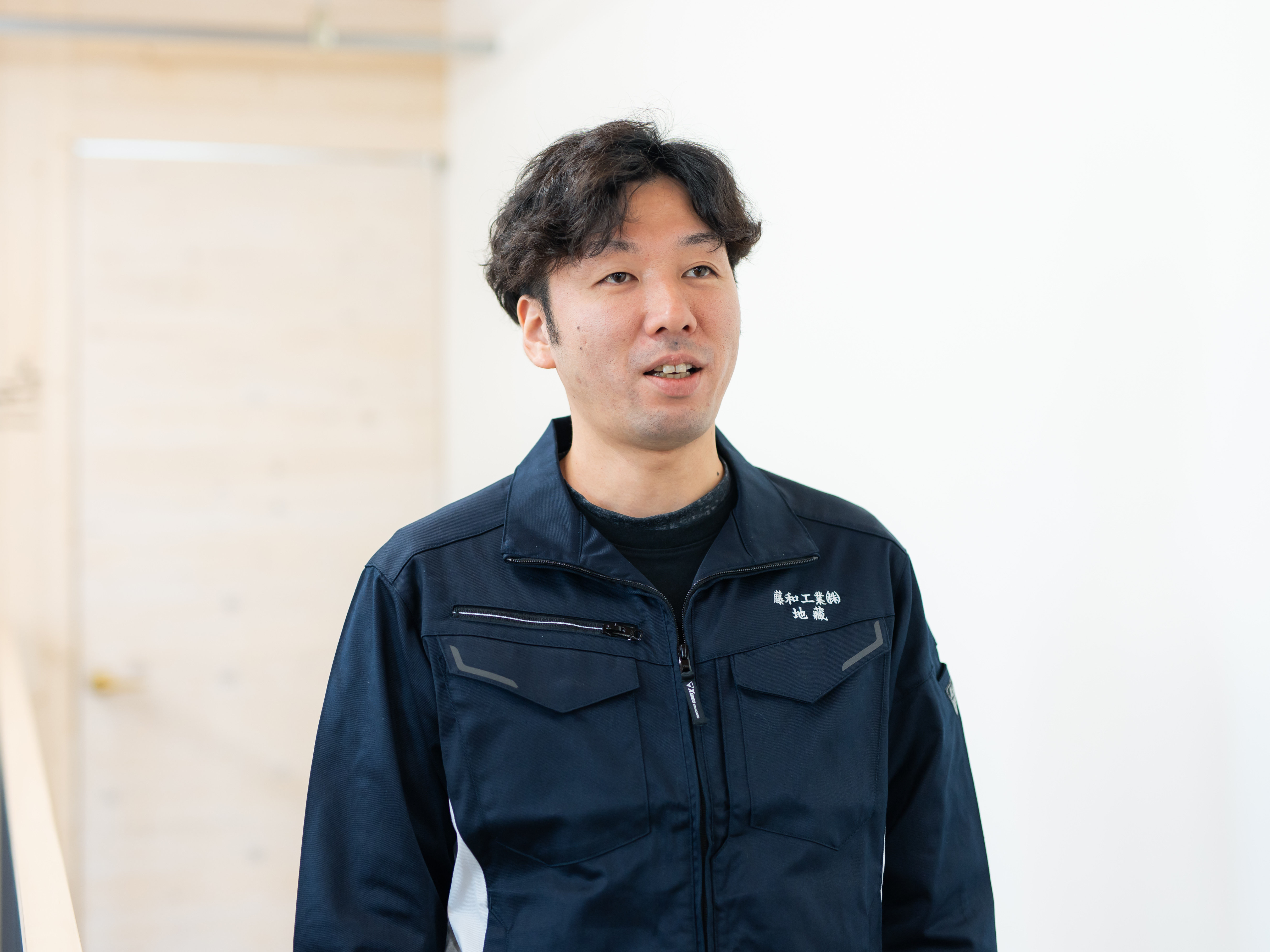 工事部／地蔵 祐介（入社4年目）