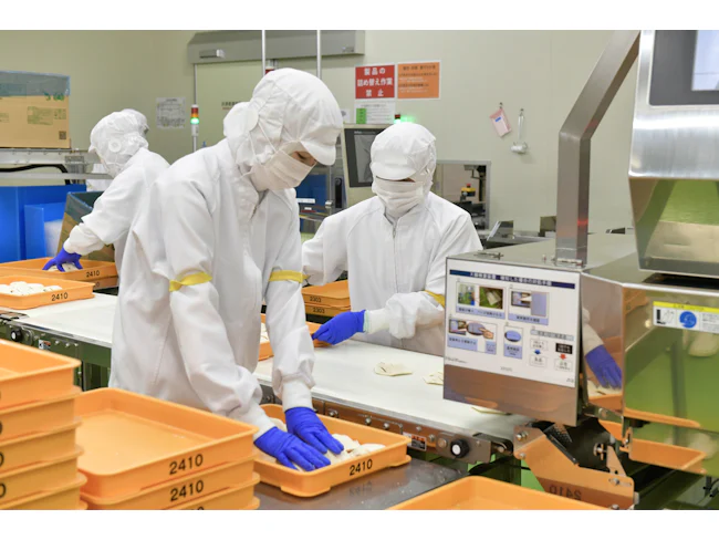 【作業行程をフカボリ⑪】出荷用の箱に出来上がったパイを詰めて製造作業は完了です。