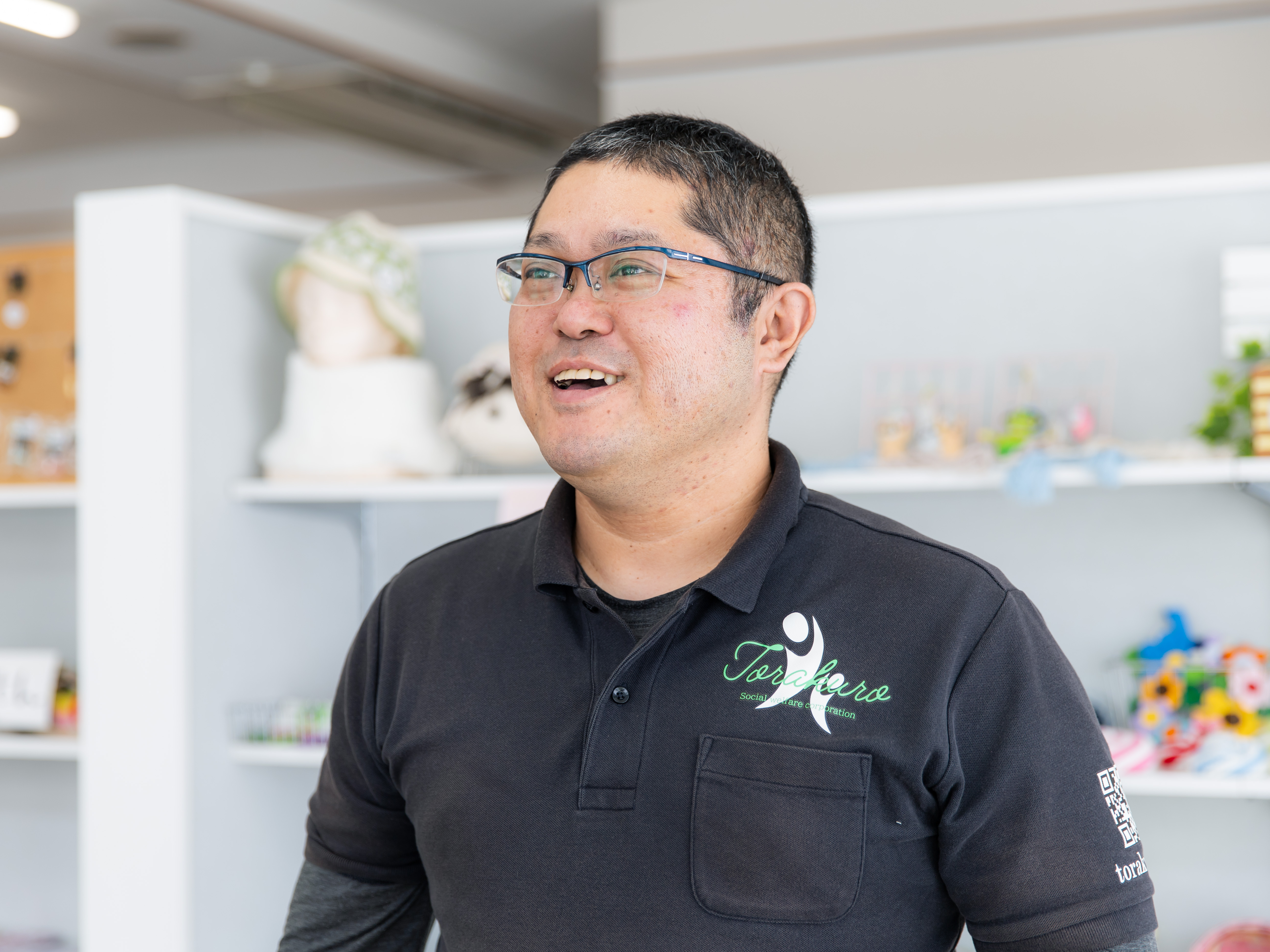 グループホーム支援スタッフ　山本圭太　43歳