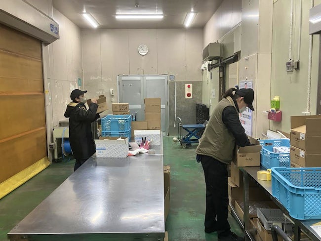 作業場の様子です。