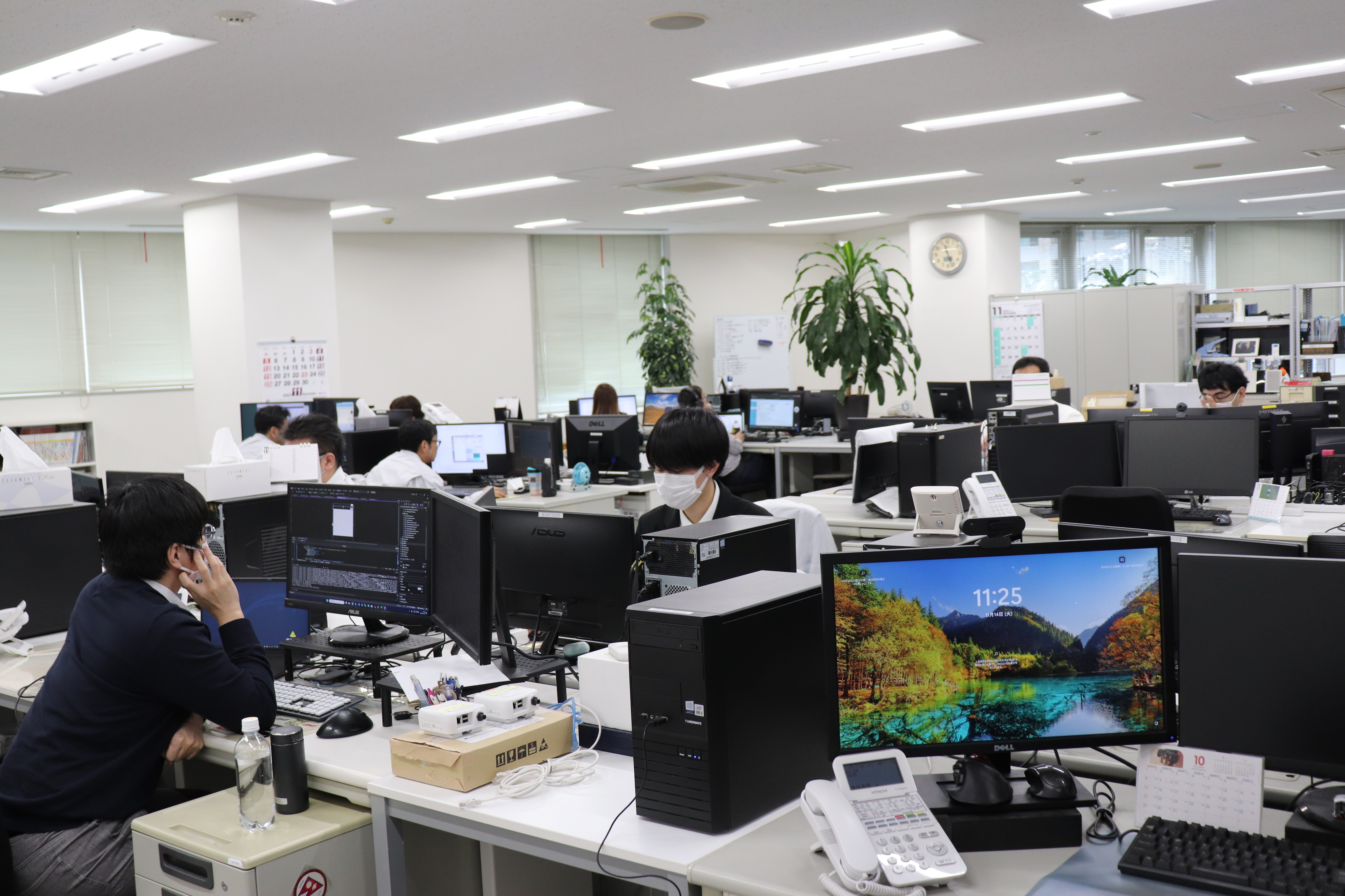 ＜オフィス内の様子＞